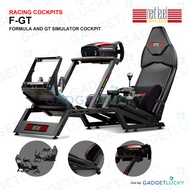 Next Level Racing รุ่น F-GT (ไม่รวมจอยพวงมาลัย) Full Cockpit ปรับท่านั่งได้แบบ Formula และ GT รองรับ