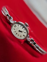 Girard perregaux 14k gold 芝柏鑽石機械錶古董錶復古表女錶手表watch