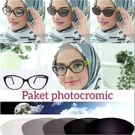 PACKAGE + PHOTOCHROMIC LENS | Frame 605 minus glasses/plus/cyl