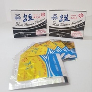 Hair Blacken Shampoo 8 sachet / box / Set by 1pcs