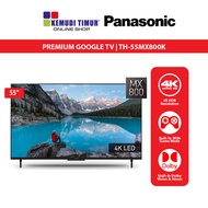PANASONIC LED 55", 65", 75" 4K GOOGLE TV HDR10+/HLG/Dolby Vision MX800K SERIES | TH-55MX800K, TH-65M