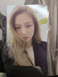 BLACKPINK JENNIE BORN PINK 小卡