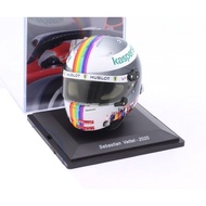 F1 Helmet Model 1: 5 Spark Wittel 2020 Turkish Helmet Ferrari SF1000 Wittel Turkish Season Istanbul 