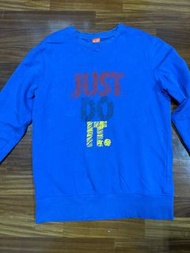 二手古著Vintage Nike just do it 大學T 3XL