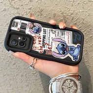 HP Phone Case For VIVO Y75 5G Y77 5G Y33s 5G Y33e 5G Case Cute Cartoon Stitch Sticker Softcase Silic
