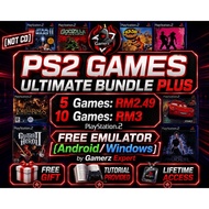 [NOT CD] PS2 GAMES ULTIMATE BUNDLE PLUS (FREE Emulator to Android/Windows) by Gamerz Expert
