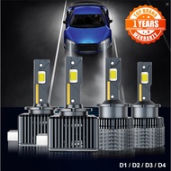 D1S D3S LED Headlight HID D2S D4S D5S D8S LED D2R D4R Bulb Car Turbo Lamp Canbus 6000K Plug&Play
