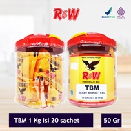 R&W Rajawali Emulsifier SP Ovalet TBM Toples 50 Gram Isi 20 Sachet Pengemulsi Pelembut Kue Cake Bolu