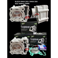 BLOCK ESR XMAX 250 / XMAX 300 SIZE 74MM & 76MM