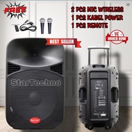 Speaker Aktif Portable Baretone 15 MHWR 15 MAX15MHWR MAX 15MHWR -