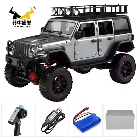 MN128 4X4 RC Car 1:12 MN Model 2.4G 4WD RC Rock Crawler Defender Remote Control Car 1/12 RC Truck Ca