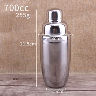 Bình lắc Shaker pha chế cocktail chất liệu inox (350 - 550 - 750 ml)