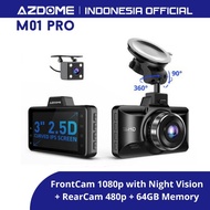Azdome M01 MAX 4K Dual Camera Dashcam Car Dashcam Dash Camera DVR Car