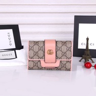 【 Box+Stock 】 New original leather multifunctional short wallet GA010