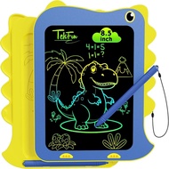 TEKFUN LCD Writing Tablet for Kids, Doodle Board Dinosaur Toys, Travel Essentials Toys for 3 4 5 6 Y