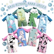 KIDS SWIMWEAR (ORIGINAL) FREE HAT SWIMWEAR for girls and boys swimsuit for kid