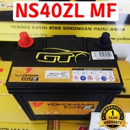 NS40ZL MF 38D20L MF YOKOHAMA GOLD MF Car Battery Bateri Kereta Yokohama Battery/ ALZA / MYVI / BAZZA / AXIA / VIVA