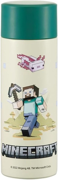 Skater Minecraft 保溫杯水壼瓶 350ml (Green) 不銹鋼瓶保溫水樽 戶外旅行便攜超輕保溫保冷保溫瓶真空瓶 平行進口