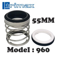 TRIMAX 960 55mm ( d1-55 x d7-75 ) Single-Spring Mechanical Seal Ceramic/Carbon/NBR