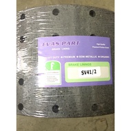 SCANIA 124 BRAKE LINING 8” SV41/2 EVAS PART 1set 4pcs