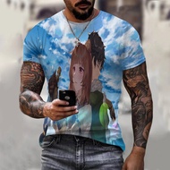 Anime Shield Brave Rising List Digital Printing 3D Round Neck Short Sleeve Sweatshirt Men Women HF11