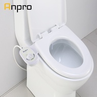 Anpro Non-Electric Bathroom Mechanical Bidet Toilet Seat Fresh Water Nozzle Single SprinklerG-Spot