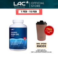 LAC Primax Fish Oil 1468mg (120 Softgels) [Exp Mar 2027] 01404590