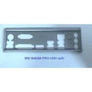 FE block main MSI B460M PRO-VDH (wifi) (Mainboard IO Shield: 641)