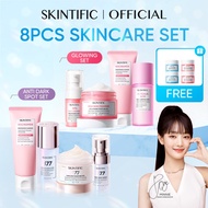 <8PCS Skincare Set>SKINTIFIC Fading Dark Spot, Brightening, Acne, Sensitive, Repair| Cleanser, Toner