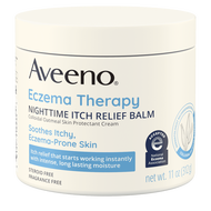 Aveeno Eczema Therapy NIGHTTIME Itch Relief Balm (11oz) 312g. อาวีโน่ อิเซอม่า เทอราพี ไนท์ไทม์ อิธ รีลิฟ บาล์ม