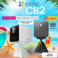 Ezviz CB1 /CB2 NEW BC2 mini 2MP Indoor Wi-Fi Rechargeable Battery Night Vision Two Way Wireless Secu