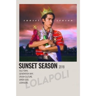 Sunset Season Album Cover Poster - Conan Gray