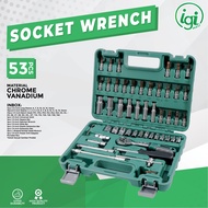 MATA 53 PCS SHOCK WRENCH TOOL SET COMPLETE TOOL KIT RATCHET SOCKET WRENCH