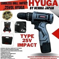 mesin bor set mata tanpa kabel 20v bor baterai cordless drill UCHIHA