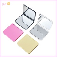 UVIGM> 2-Face Makeup Mirror Square Portable Cute Girl'S Gift Hand Mini Mirror Pocket Double-Sided Ma