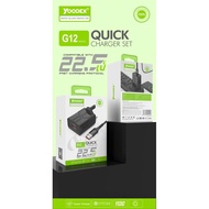 YOODEX G12 Quick Charger Set 22.5watt
