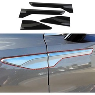 Korlot Side Body Emblem Cover Trims Accessories for 2024-2025 KIA Sorento (Glossy Black)