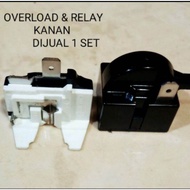 relay ptc kulkas overload kulkas 1 pintu dan 2 pintu sanyo aqua