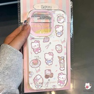HP Fancy Hello Kitty Cake Casing Samsung S26 Plus Ultra S22 S23 Note 20 S25 M54 S20 S21 S24 Fe M55 5