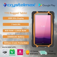 Crystalmax T70 Rugged Industrial Grade Tablet
