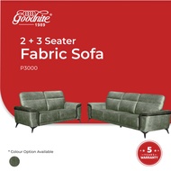 Goodnite P3000 Fabric 2 + 3 / 2 / 3 Seater Sofa  *Fix Color* (5 Years Warranty)
