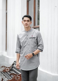 Hmd-Store Baju Koko Pria Style Muslim Pria Baju Koko Dewasa Terbaru 2023 FF9722