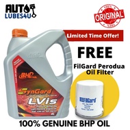 BHP SynGard LVis 10W30 Mineral 4L (FOC FilGard Perodua 58280 Oil Filter) - BHP Car Engine Oil