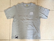 A Bathing Ape x New Balance Logo tee size XL