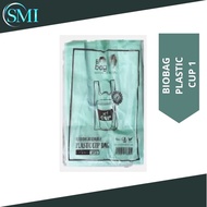 WINSTAR BIOBAG PLASTIC 1 CUP BAG GREEN 7 X 11 INCH PLASTIK CAWAN 50PCS