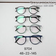 LINDBERG  型號：9704  復古圓形鈦架近視男士眼鏡  鏡框  光學眼鏡 optical glasses