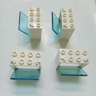 Lego window 2x4 with glass