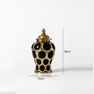 American style minimalist ceramic jars decorative vessels decorative samples room decorations Italia