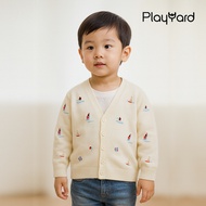 Tiny Sailboats Cardigan (Beige)