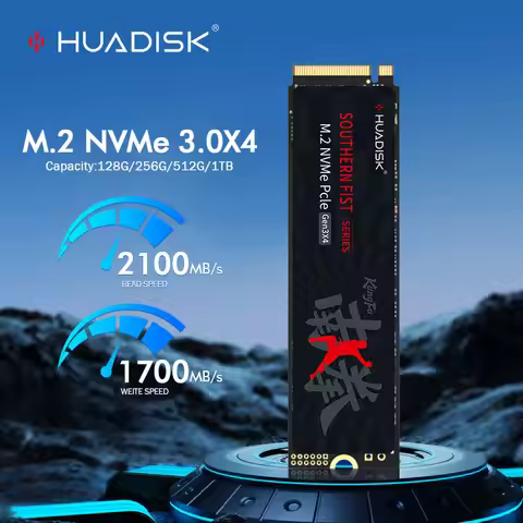 HUADISK PCIe 3.0 NVMe SSD M.2 128GB 256GB 512GB 1TB M2 2280 Solid State Drive 2280 Internal Hard Dis